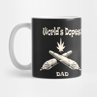 world's dopest dad Mug